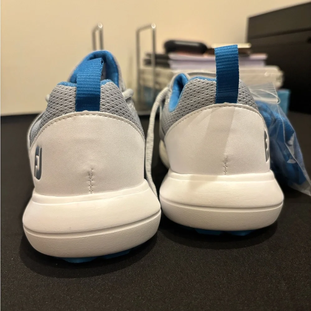 FootJoy Flex Gray/Blue Golf Shoes size 6.5 (no box) will ship in one - Picture 4 of 4